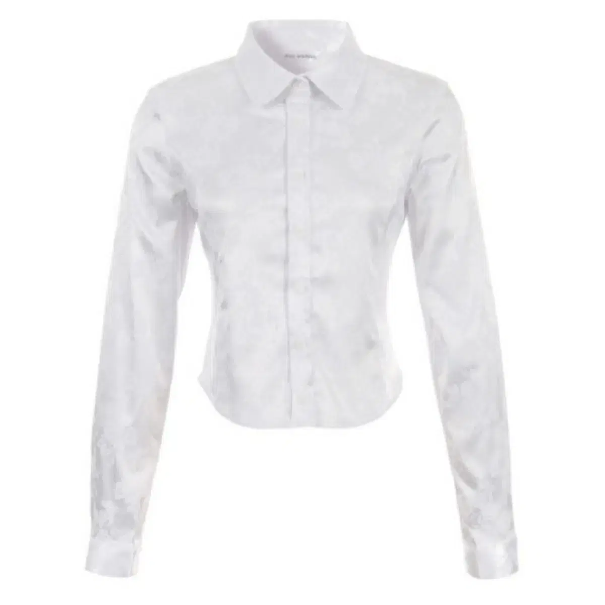 wsc archive Jacquard shirt white 자카드 셔츠